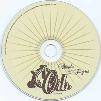 CD The Orb: Bicycles & Tricycles