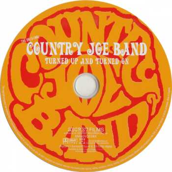 DVD The Original Country Joe Band: Turned Up And Turned On