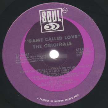 LP The Originals: Game Called Love