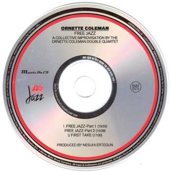 CD The Ornette Coleman Double Quartet: Free Jazz