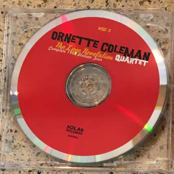 2CD The Ornette Coleman Quartet: The Love Revolution - Complete 1968 Italian Tour