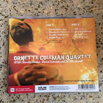 2CD The Ornette Coleman Quartet: The Love Revolution - Complete 1968 Italian Tour