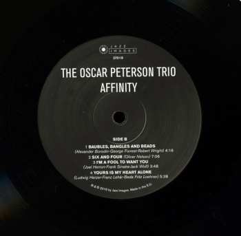 LP The Oscar Peterson Trio: Affinity LTD