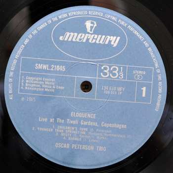 LP The Oscar Peterson Trio: Eloquence