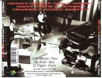 CD The Oscar Peterson Trio: Live At CBC Studios, 1960