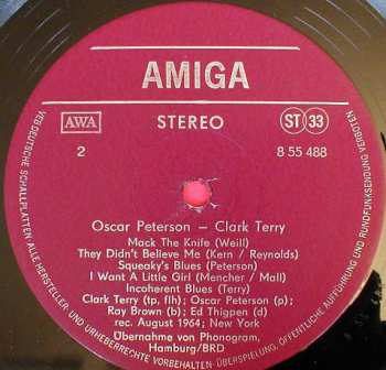 LP The Oscar Peterson Trio: Oscar Peterson • Clark Terry