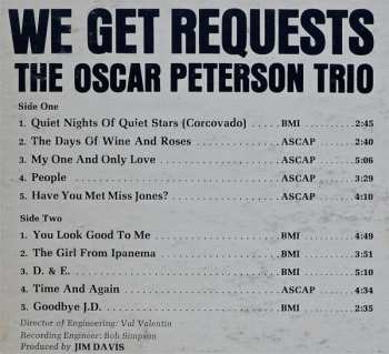 2LP The Oscar Peterson Trio: We Get Requests (100% Pure Lp)