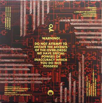 2LP The Overlords: Organic? LTD