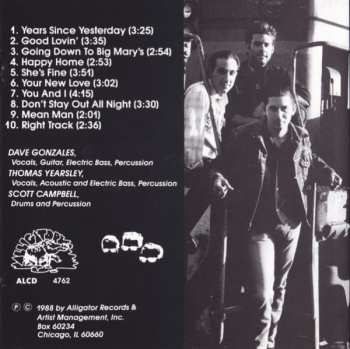CD The Paladins: Years Since Yesterday