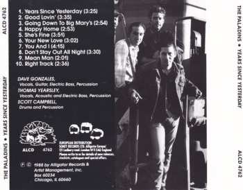 CD The Paladins: Years Since Yesterday