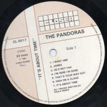 LP The Pandoras: It's About Time