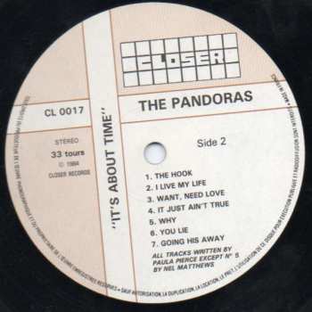 LP The Pandoras: It's About Time