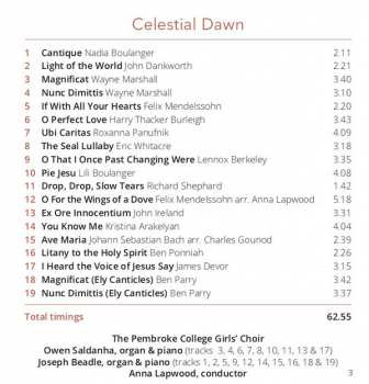 CD The Pembroke College Girls' Choir: Celestial Dawn