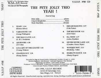 CD The Pete Jolly Trio: Yeah!
