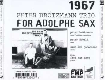 CD The Peter Brötzmann Trio: For Adolphe Sax