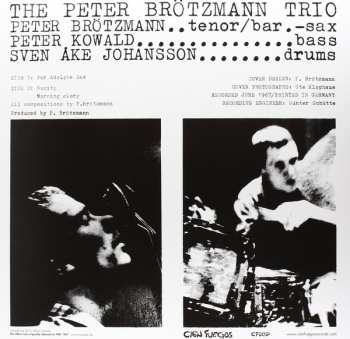 LP The Peter Brötzmann Trio: For Adolphe Sax
