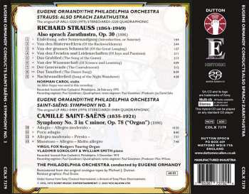 SACD Richard Strauss: Also Sprach Zarathustra & Symphony No. 3