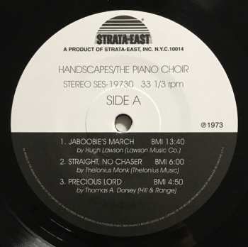 2LP The Piano Choir: Handscapes