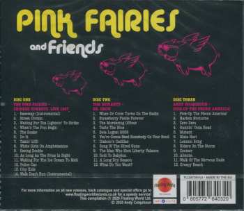 3CD The Pink Fairies: Chinese Cowboys / Dr. Crow / Pick-Up The Phone America!