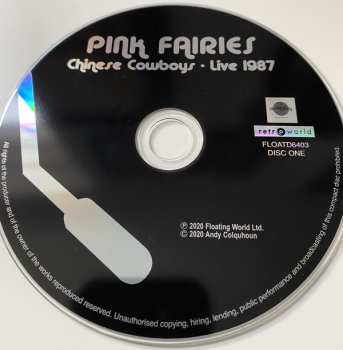 3CD The Pink Fairies: Chinese Cowboys / Dr. Crow / Pick-Up The Phone America!