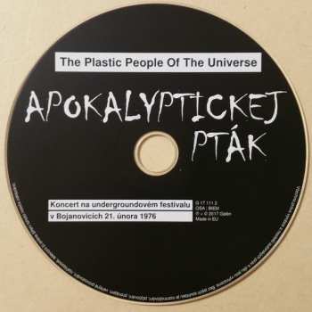 CD The Plastic People Of The Universe: Apokalyptickej Pták