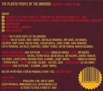 DVD The Plastic People Of The Universe: Dokumentární Film Jany Chytilové