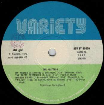 LP The Platters: The Platters