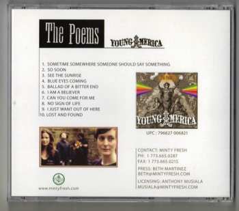 CD The Poems: Young America DIGI