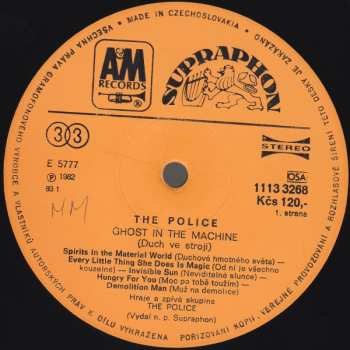 LP The Police: Ghost In The Machine
