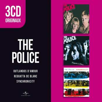 3CD/Doos The Police: Outlandos D'Amour - Reggatta De Blanc - Synchronicity