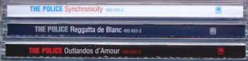 3CD/Doos The Police: Outlandos D'Amour - Reggatta De Blanc - Synchronicity