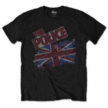 Merch The Police: T-shirt Vintage Flag 