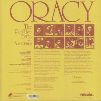 LP The Positive Force: Oracy