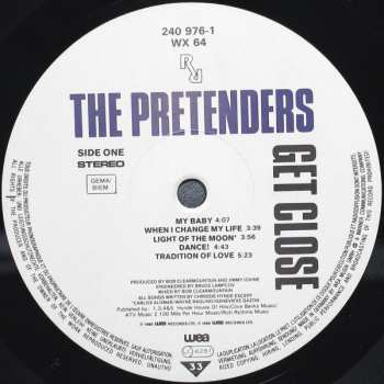 LP The Pretenders: Get Close