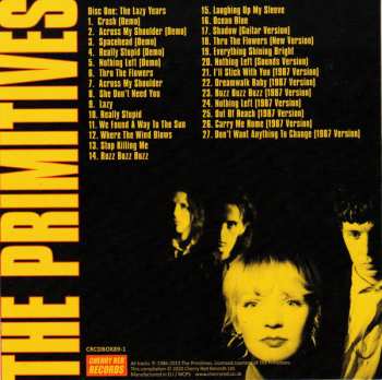 5CD/Doos The Primitives: Bloom! The Full Story 1985-1992