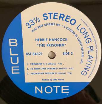 LP Herbie Hancock: The Prisoner