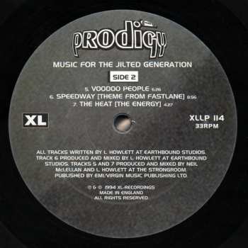 2LP The Prodigy: Music For The Jilted Generation