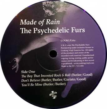 2LP The Psychedelic Furs: Made Of Rain LTD | CLR