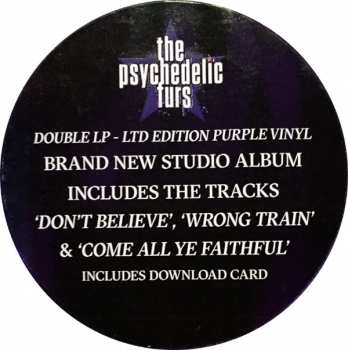 2LP The Psychedelic Furs: Made Of Rain LTD | CLR