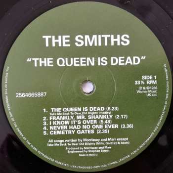 LP The Smiths: The Queen Is Dead