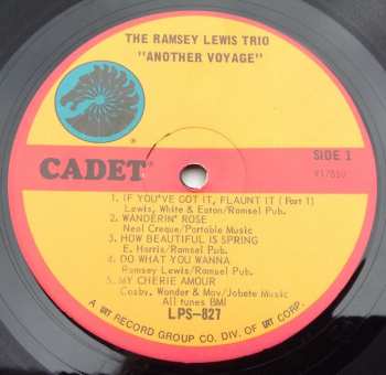 LP The Ramsey Lewis Trio: Another Voyage