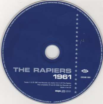 CD The Rapiers: 1961