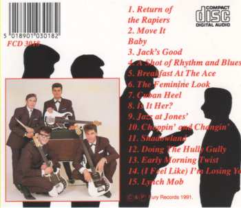 CD The Rapiers: The Return Of The Rapiers