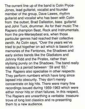 CD The Rapiers: The Return Of The Rapiers