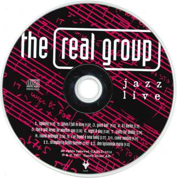 CD The Real Group: Jazz:Live