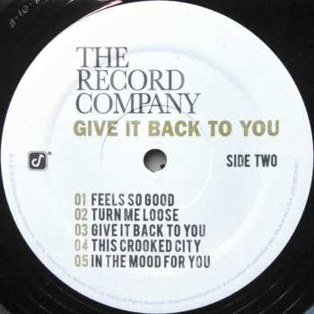 LP The Record Company: Give It Back To You 