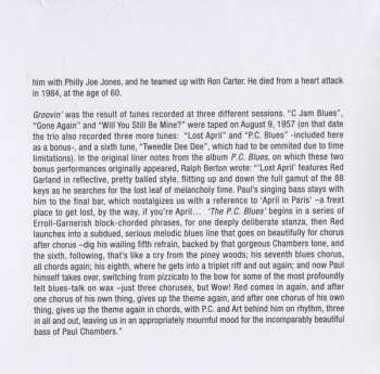 CD The Red Garland Trio: Groovy