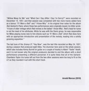 CD The Red Garland Trio: Groovy