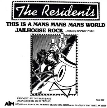 SP The Residents: This Is A Mans Mans Mans World / Jailhouse Rock