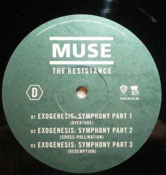 2LP Muse: The Resistance